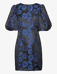 Noella - Pina Dress - vakarėlių drabužiai išparduotuvių kainomis - electric blue mix - 0
