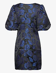 Noella - Pina Dress - vakarėlių drabužiai išparduotuvių kainomis - electric blue mix - 1