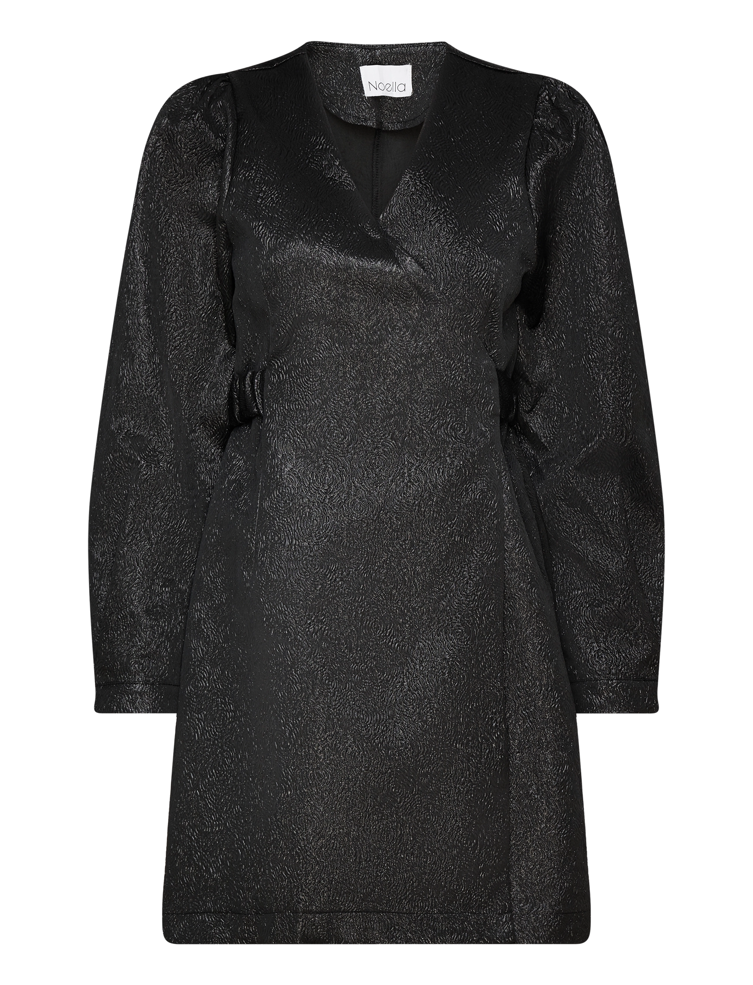 Noella Pace Belt Dress - Kleidid - BLACK METAL / black