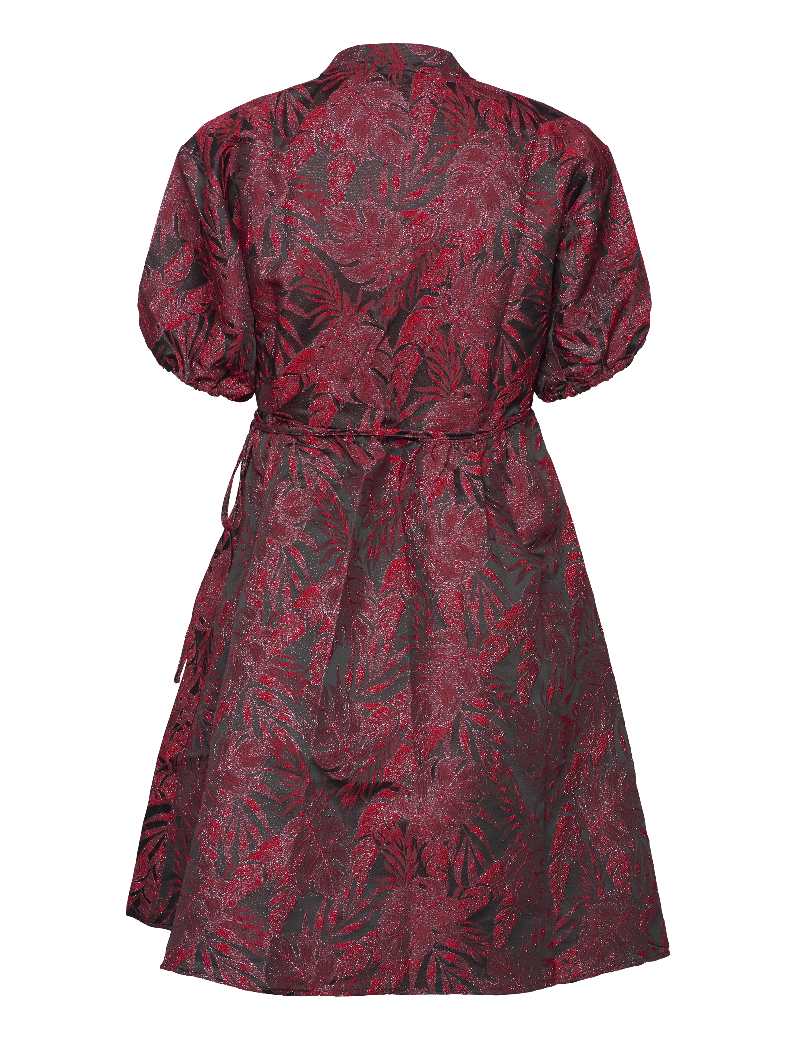 Noella - Alaska Aya Dress - slå-om-kjoler - red/black - 2