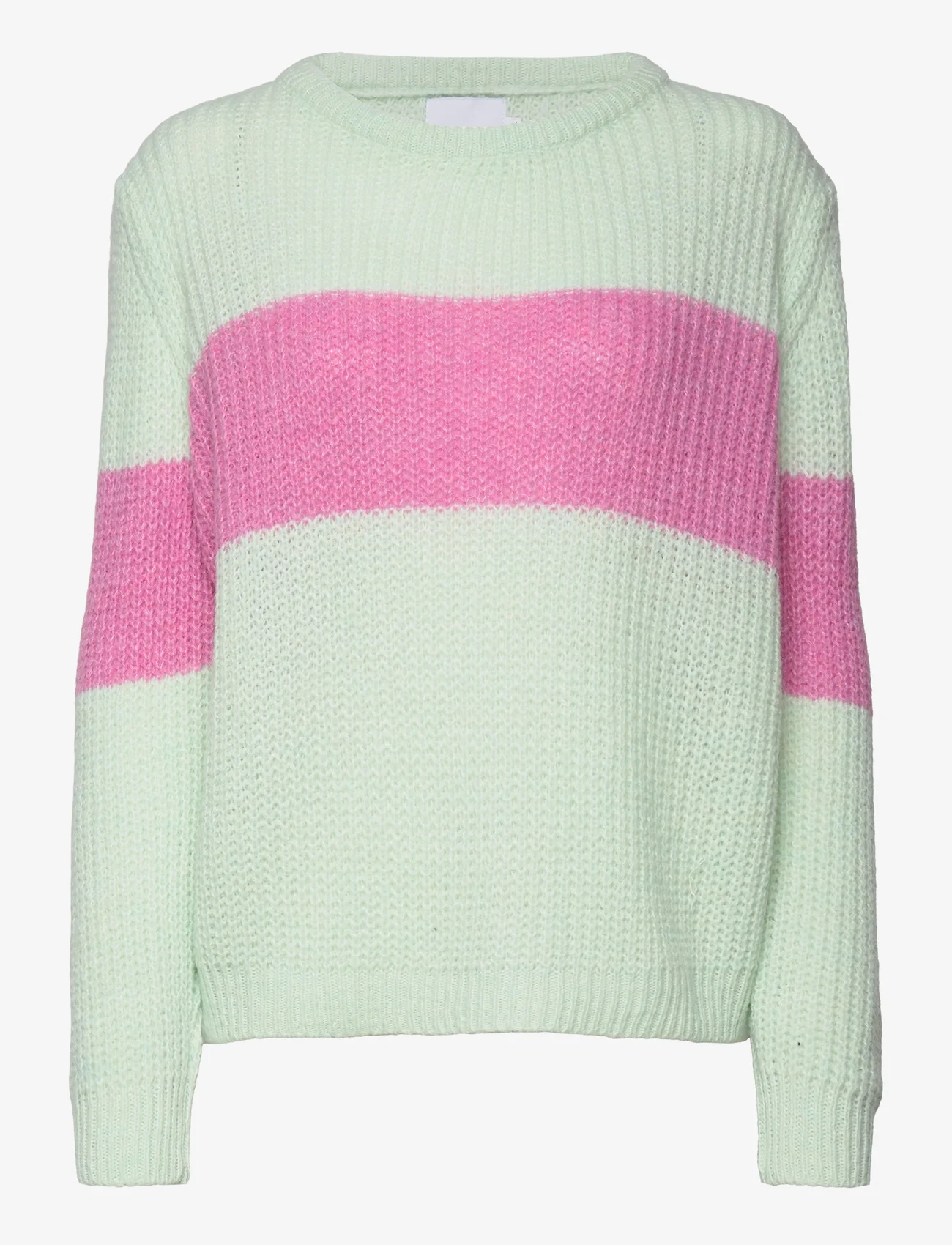 Noella - Mia Knit Sweater - mint/pink mix - 0