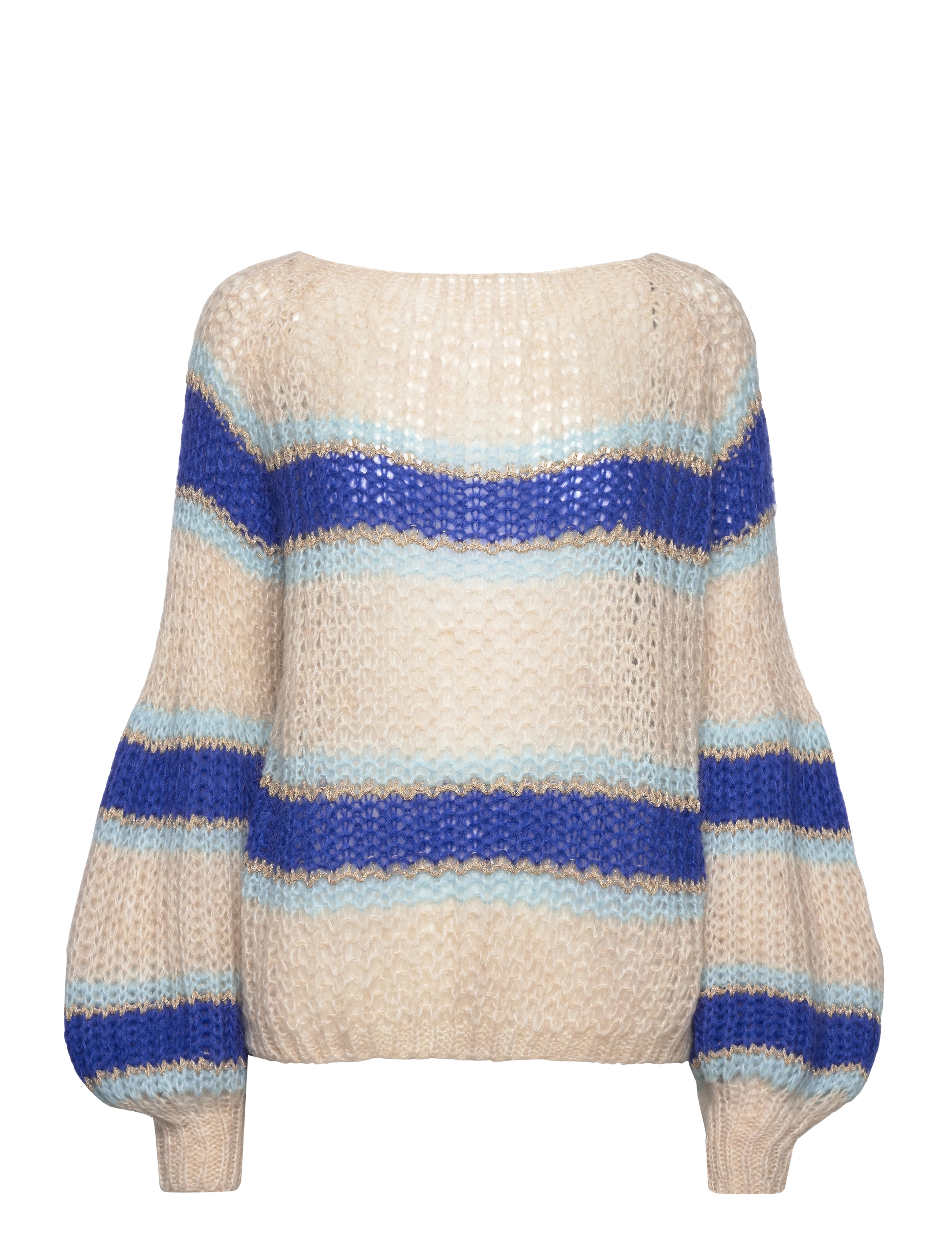 Noella - Pacific Knit Sweater - blue mix - 1