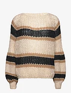Pacific Knit Sweater - CAMEL MIX