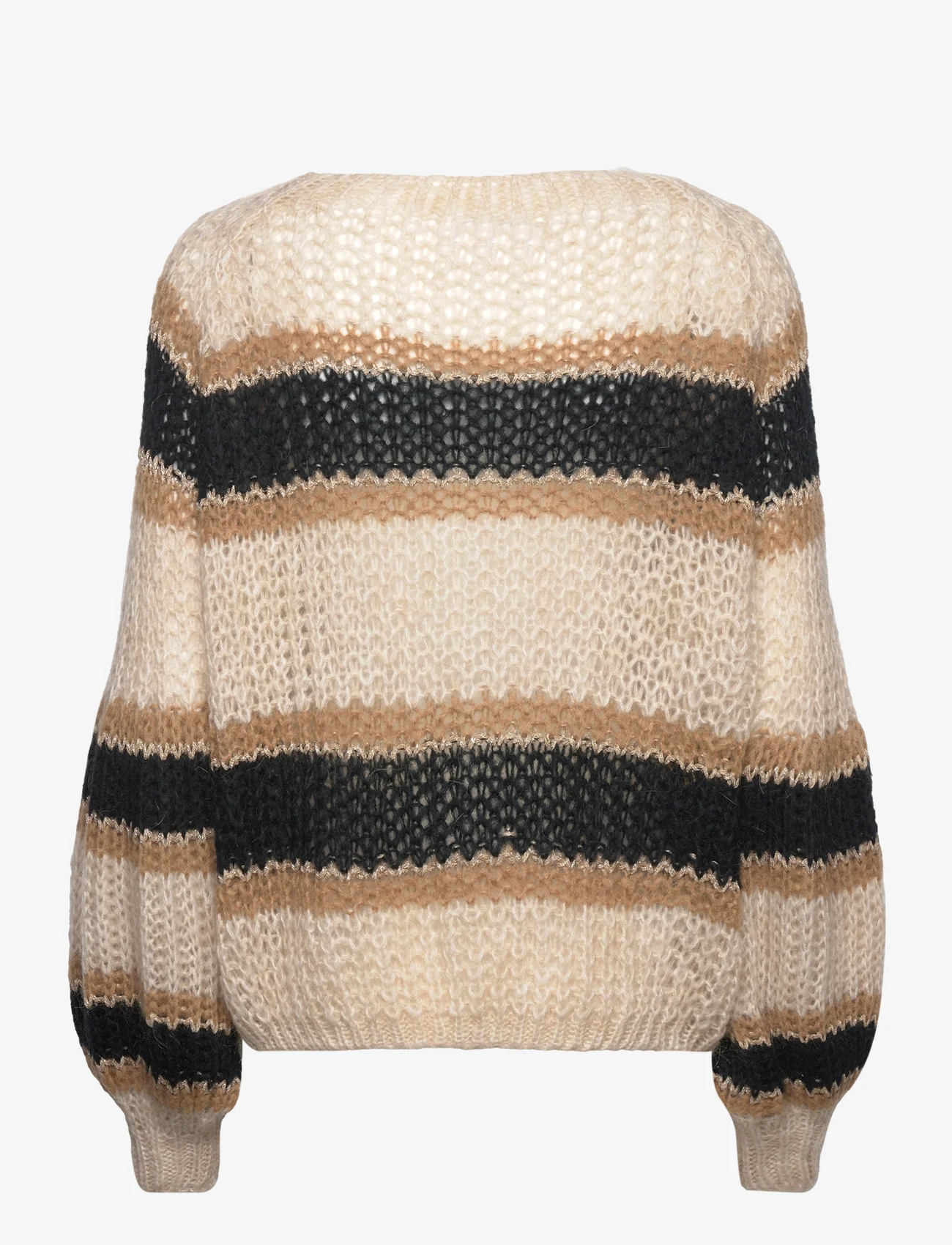 Noella - Pacific Knit Sweater - trøjer - camel mix - 1