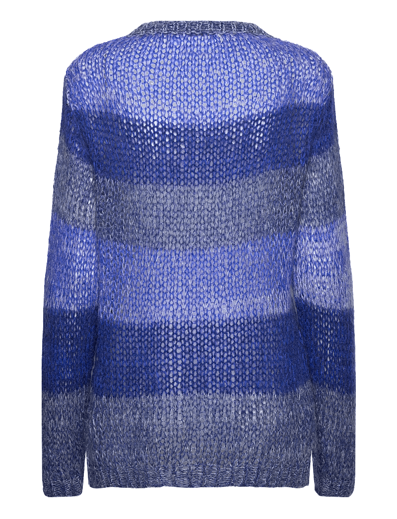 Noella - Prim Knit Sweater - jumpers - electric blue mix - 1
