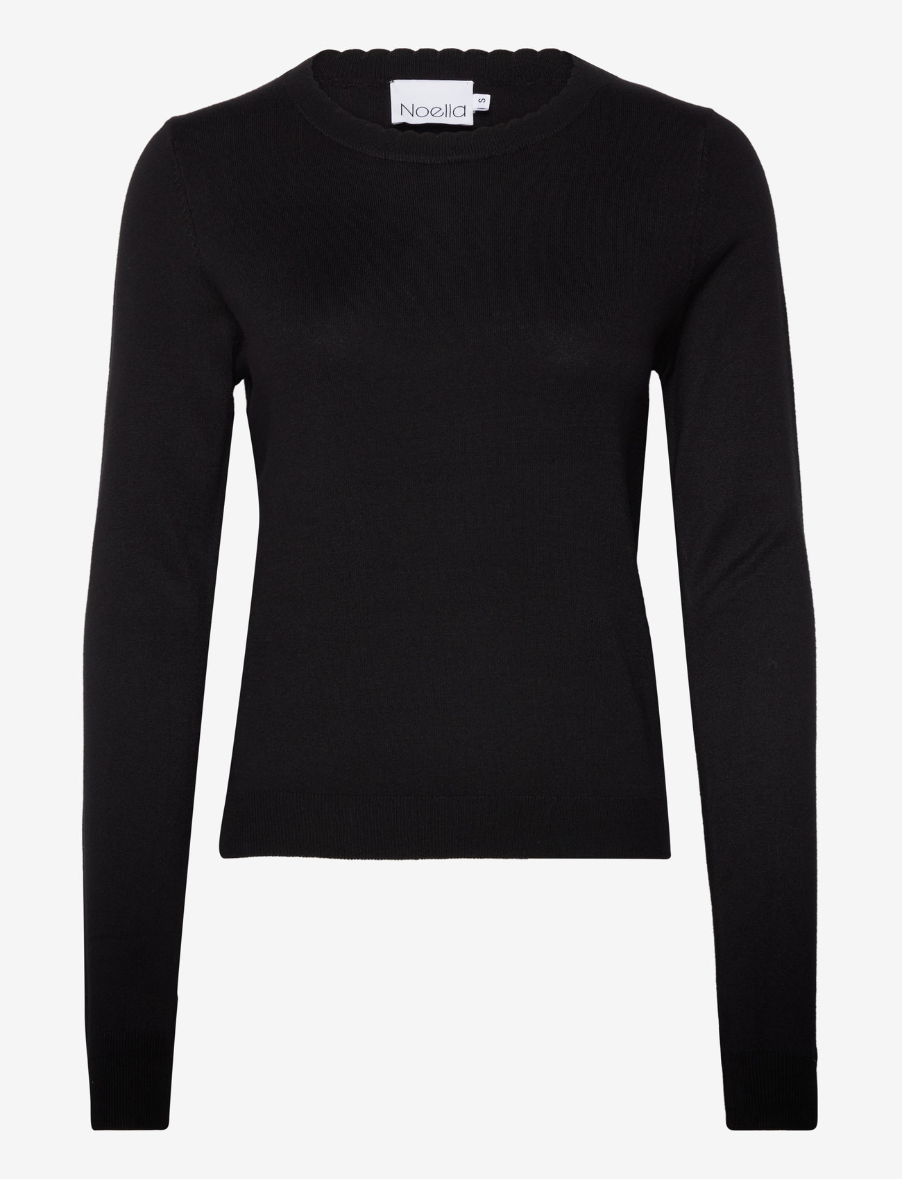 Noella - Ayla Knit Sweater - striktrøjer - black - 1