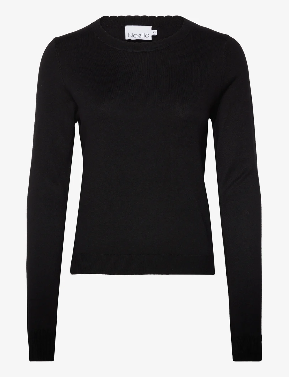 Noella - Ayla Knit Sweater - stickade tröjor - black - 1