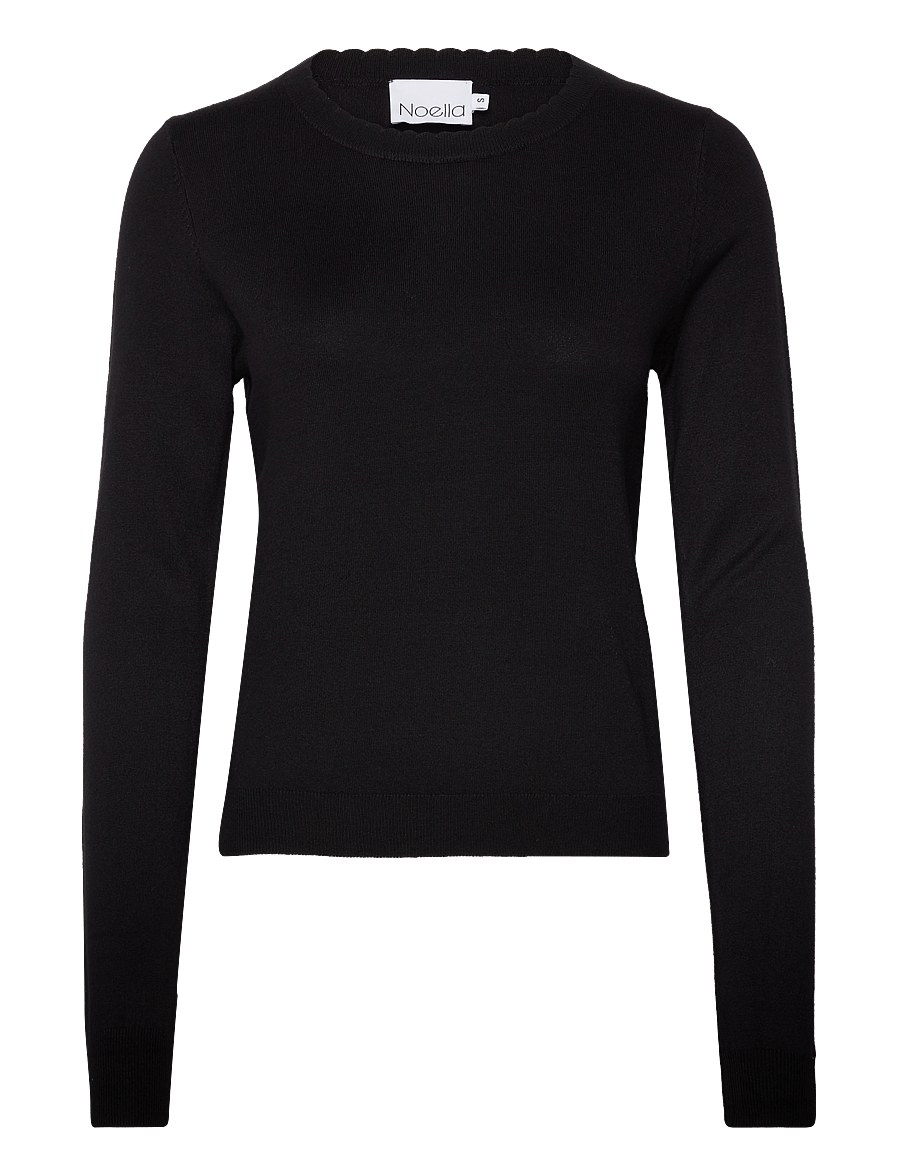 Noella - Ayla Knit Sweater - kampsunid - black - 1