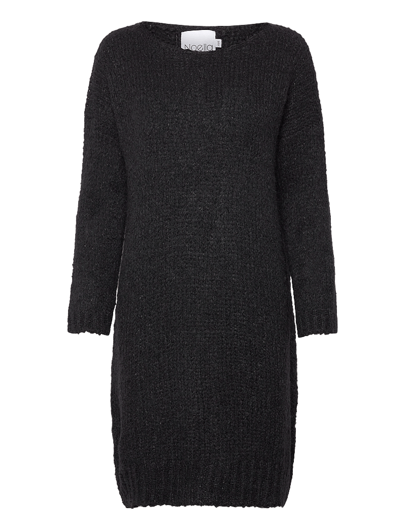 Noella - Kala Knit Dress - knitted dresses - black - 0