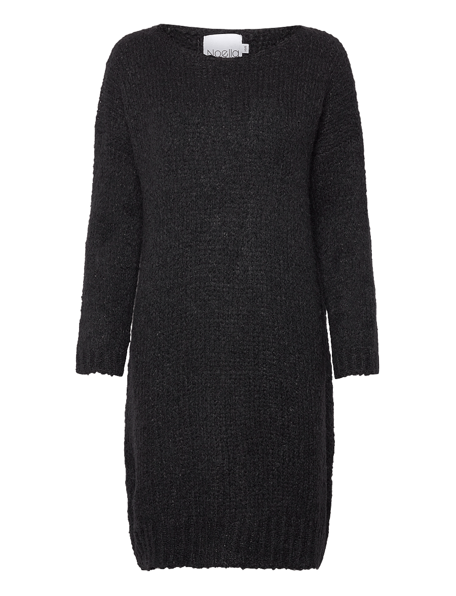 Noella - Kala Knit Dress - strickkleider - black - 0