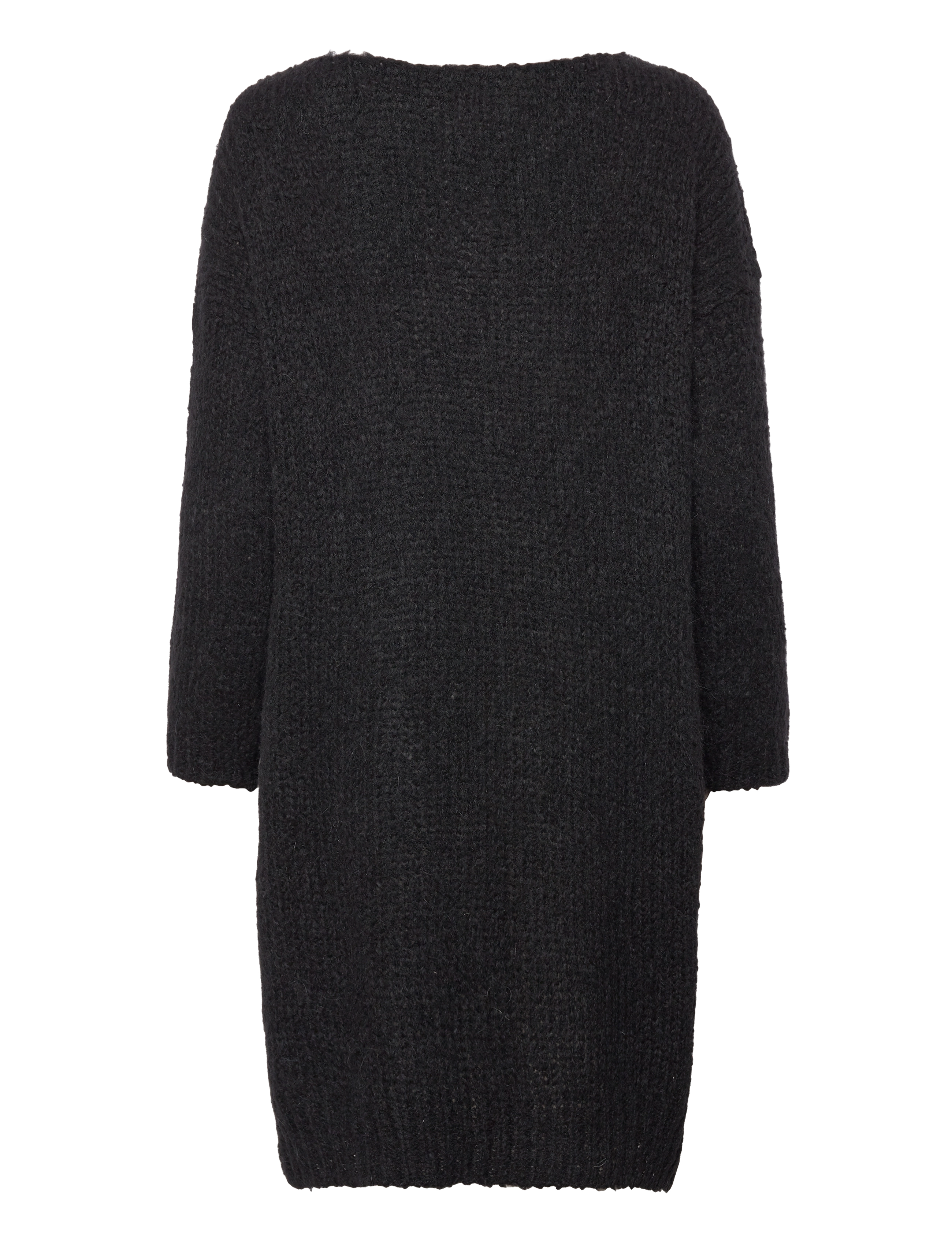Noella - Kala Knit Dress - prjónaðir kjólar - black - 1