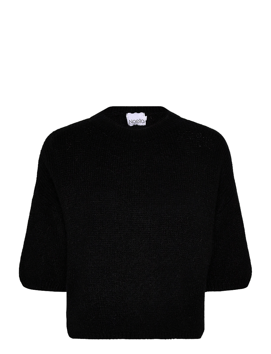Noella - Mimi Knit Jumper - striktrøjer - black - 1