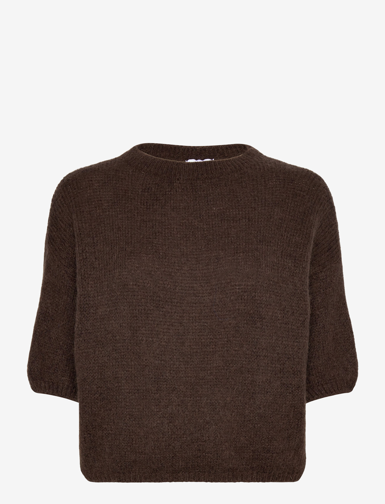 Noella - Mimi Knit Jumper - neulepuserot - dark brown - 1