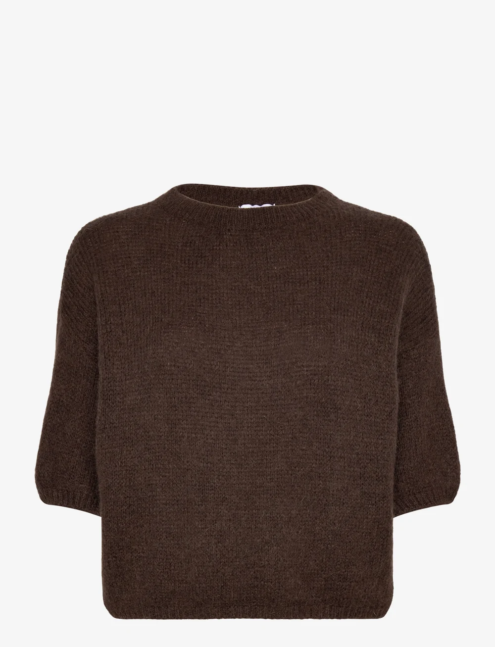 Noella - Mimi Knit Jumper - striktrøjer - dark brown - 0
