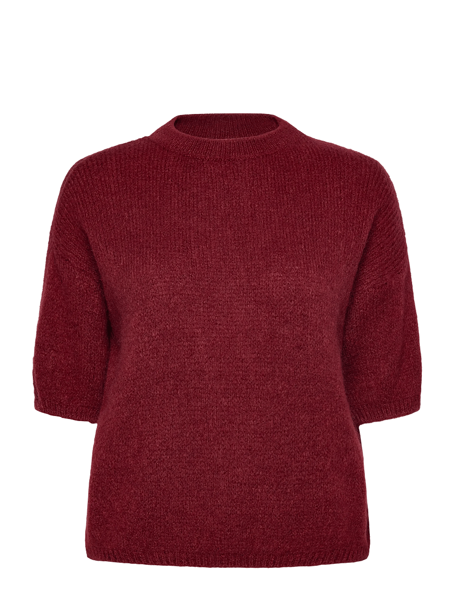 Noella - Mimi Knit Jumper - kampsunid - dusty mahogany - 0