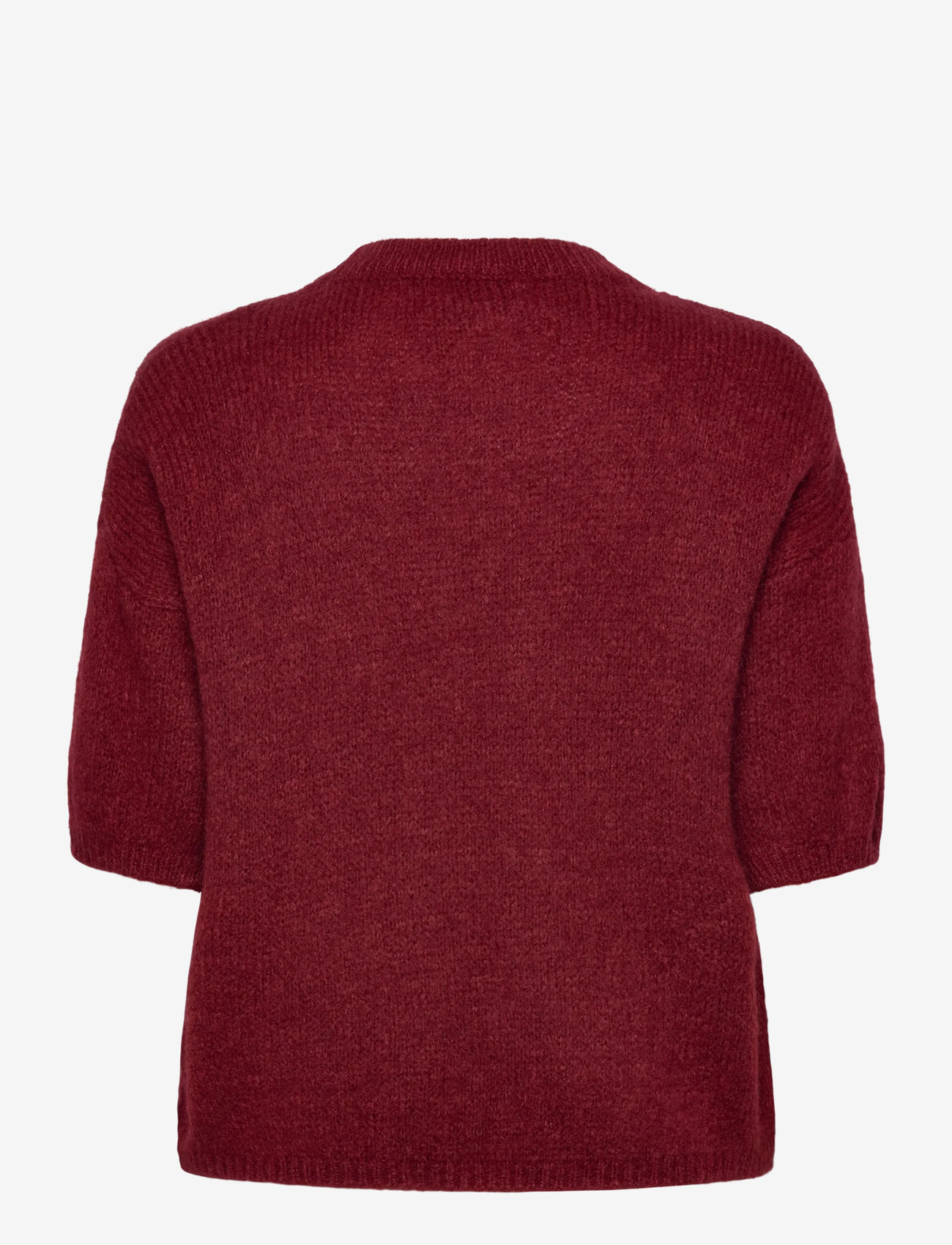 Noella - Mimi Knit Jumper - efterårstøj - dusty mahogany - 1