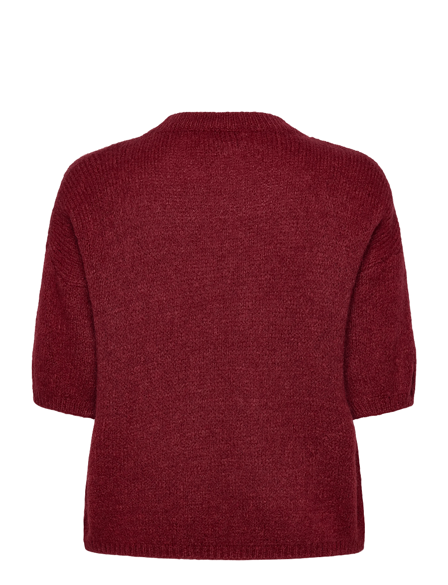 Noella - Mimi Knit Jumper - kampsunid - dusty mahogany - 1