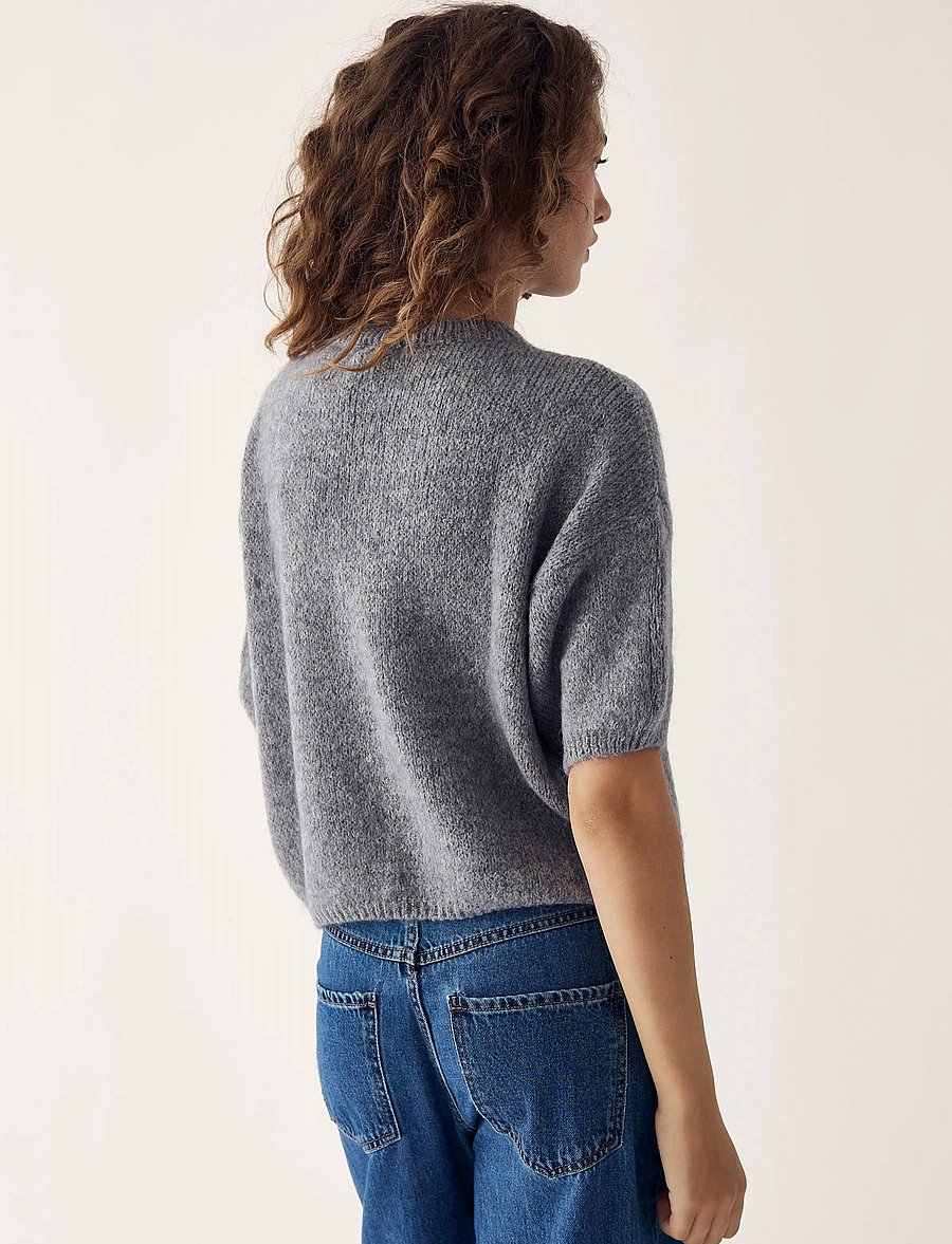 Noella - Mimi Knit Jumper - pullover - grey - 4