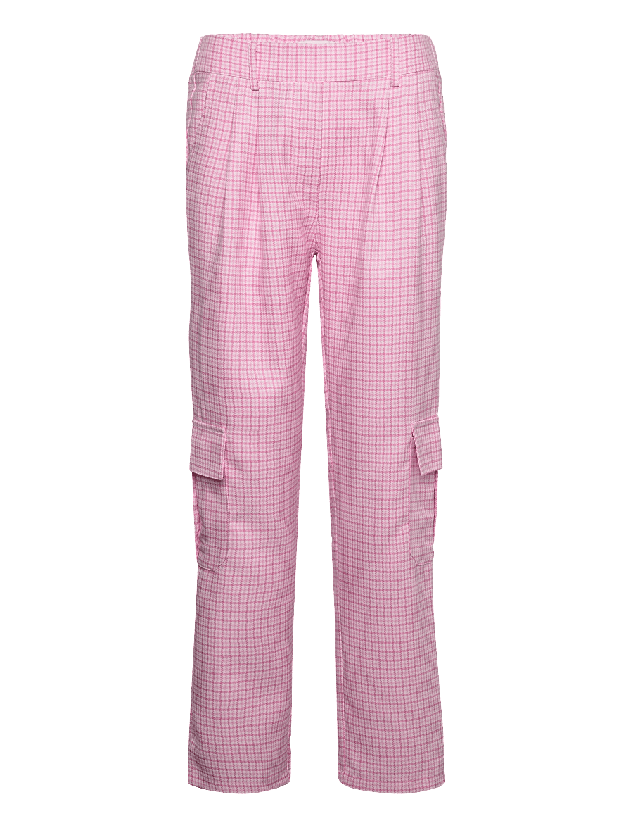 Noella - Mille Pants - sirged püksid - candy pink check - 0