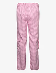 Noella - Mille Pants - sirge säärega püksid - candy pink check - 1