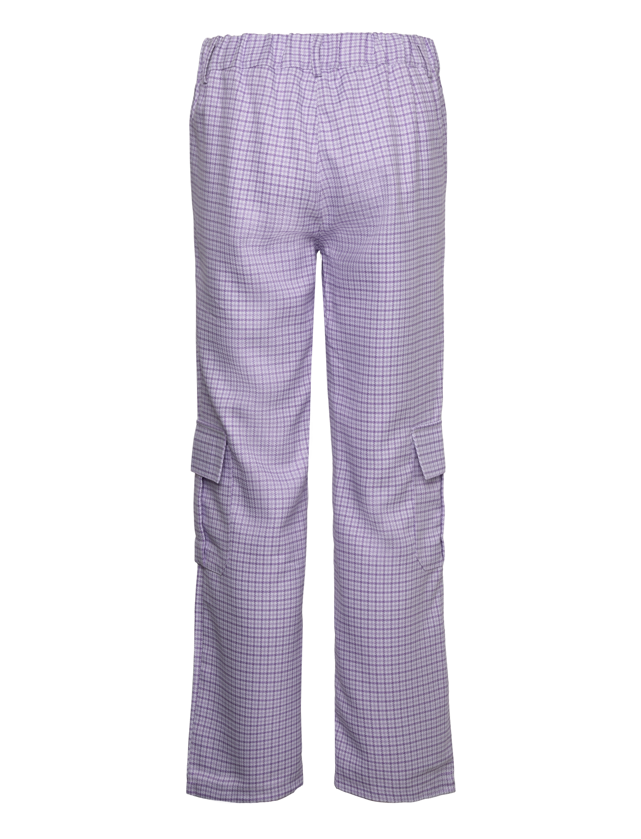 Noella - Mille Pants - bukser med lige ben - lavender check - 1