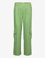 Mille Pants - LIME GREEN CHECK