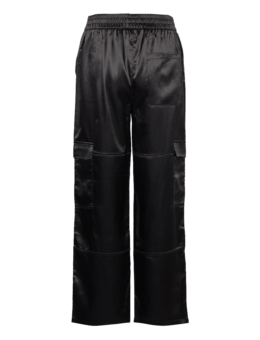 Noella - Utah Pants - cargobukser - black - 2