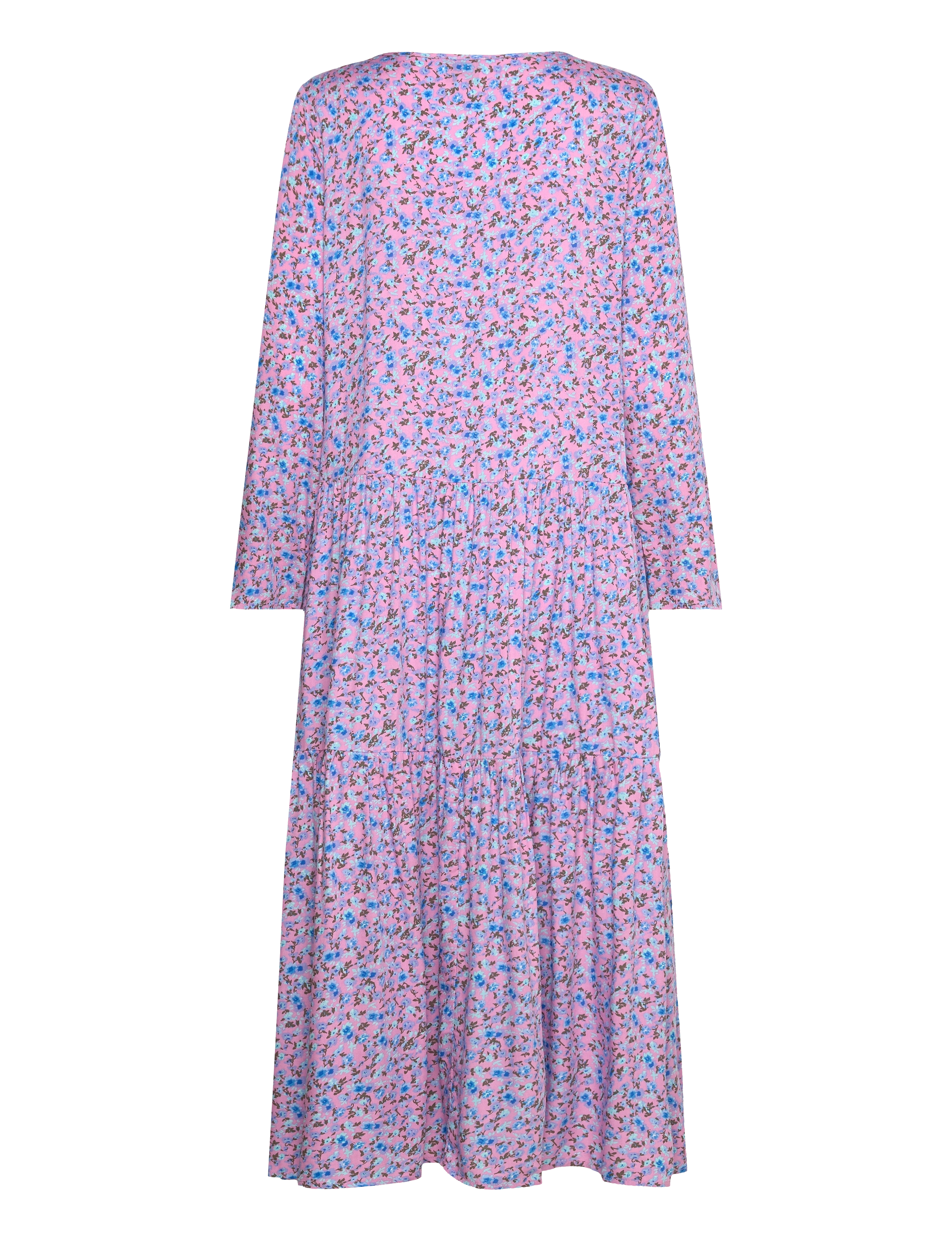 Noella - Imogen Long Dress - maxikleider - pink/blue flower - 1