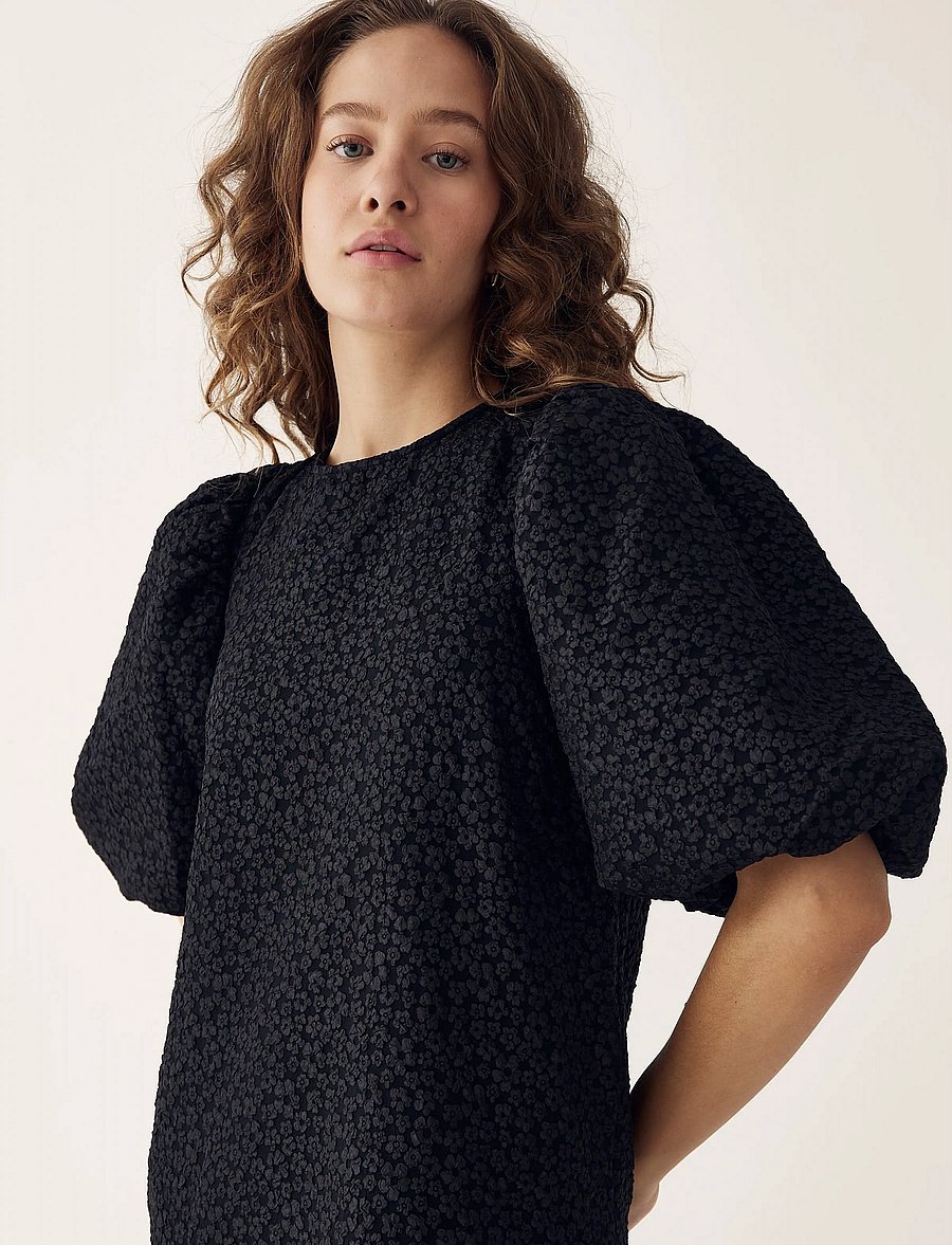 Noella - Reno Pastis Long Dress - confirmation - black - 4