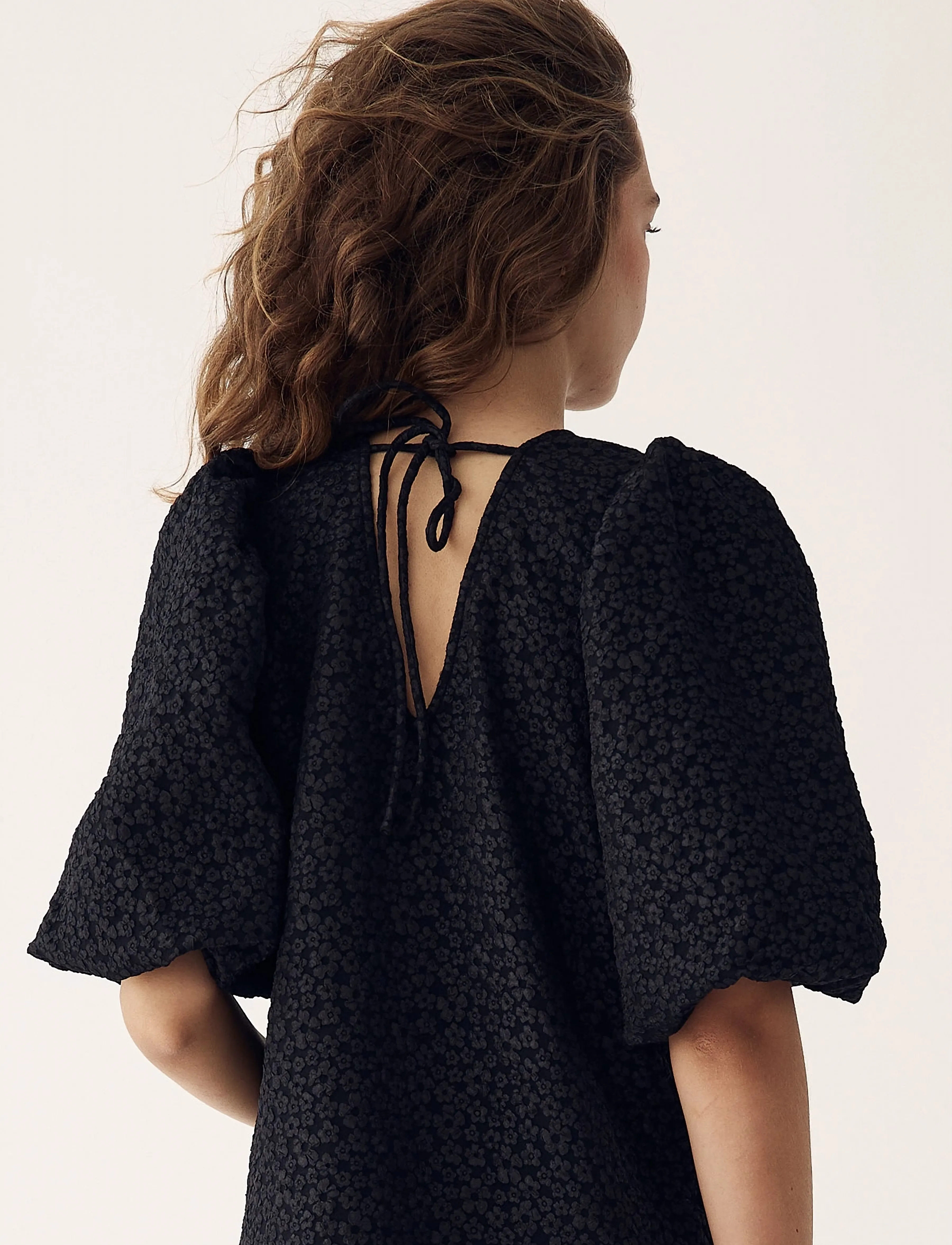 Noella - Reno Pastis Long Dress - confirmation - black - 5