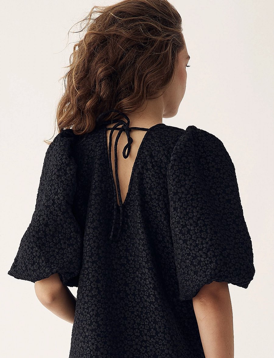 Noella - Reno Pastis Long Dress - confirmation - black - 5