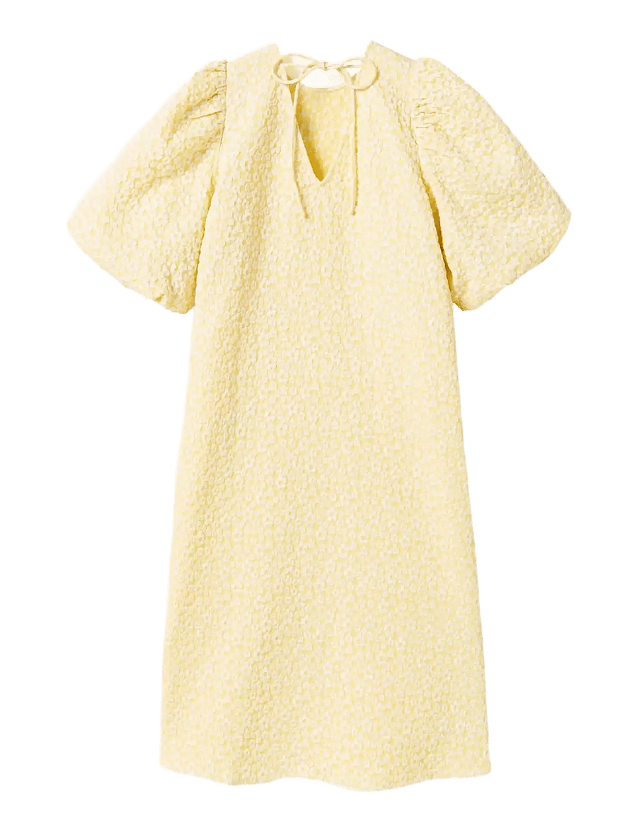 Noella - Reno Pastis Long Dress - konfirmation - buttercup yellow - 2