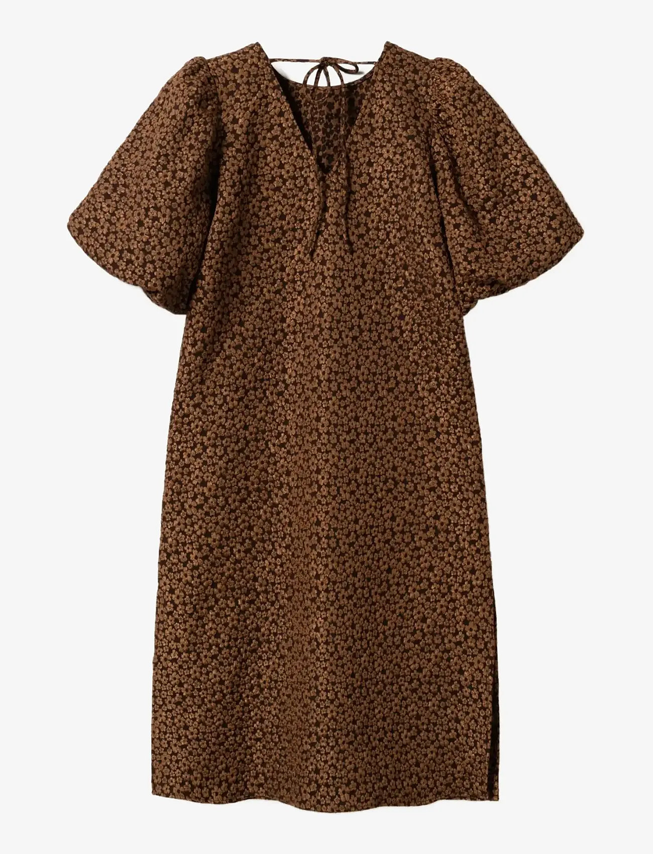 Noella - Reno Pastis Long Dress - konfirmatsioon - chocolate - 2