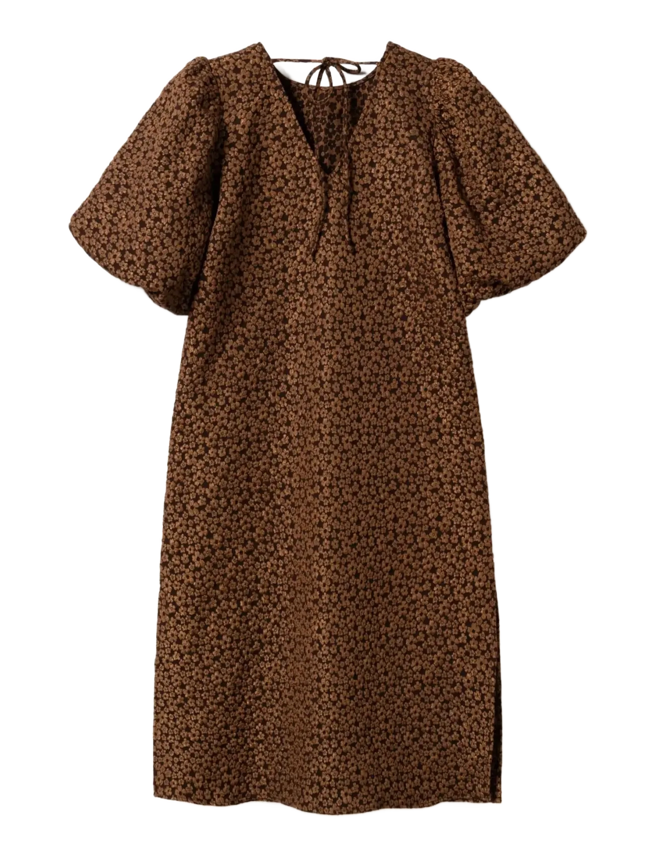 Noella - Reno Pastis Long Dress - confirmation - chocolate - 2