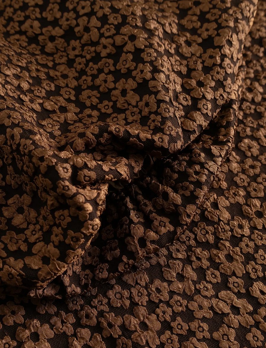 Noella - Reno Pastis Long Dress - konfirmation - chocolate - 4
