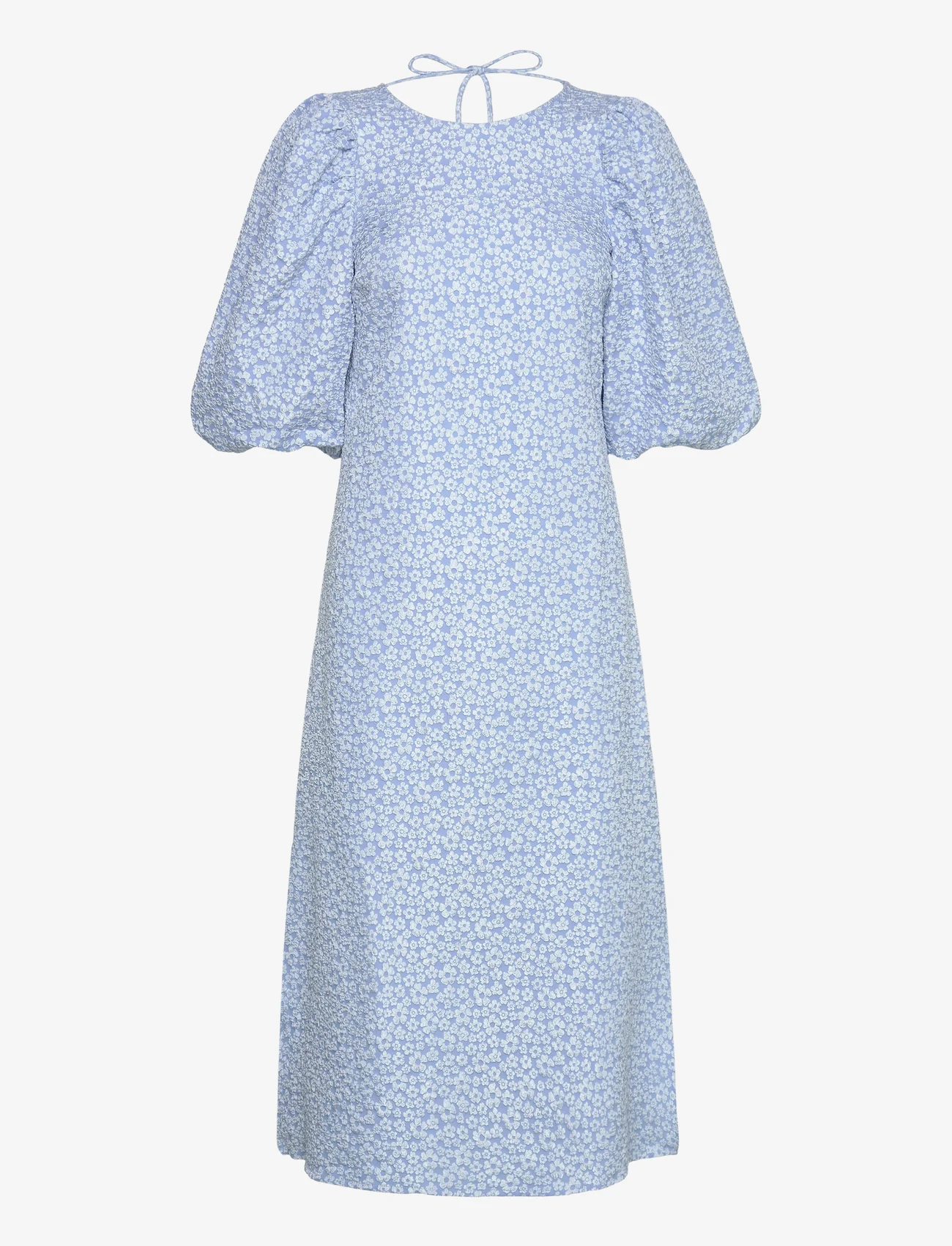 Noella - Reno Pastis Long Dress - midi dresses - light blue - 0