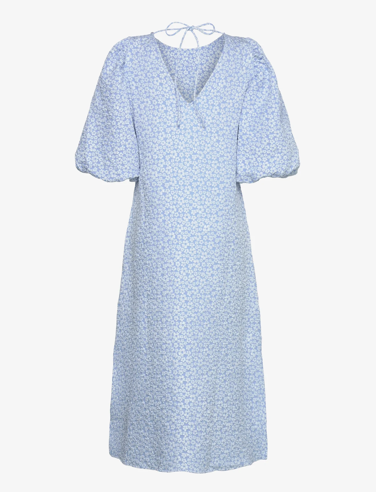 Noella - Reno Pastis Long Dress - midikjoler - light blue - 1