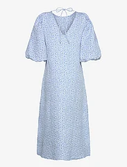 Noella - Reno Pastis Long Dress - midiklänningar - light blue - 1