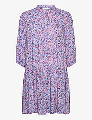 Noella - Imogen Dress - short dresses - pink/blue flower - 0