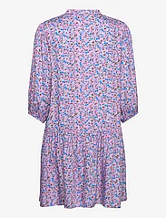 Noella - Imogen Dress - short dresses - pink/blue flower - 1