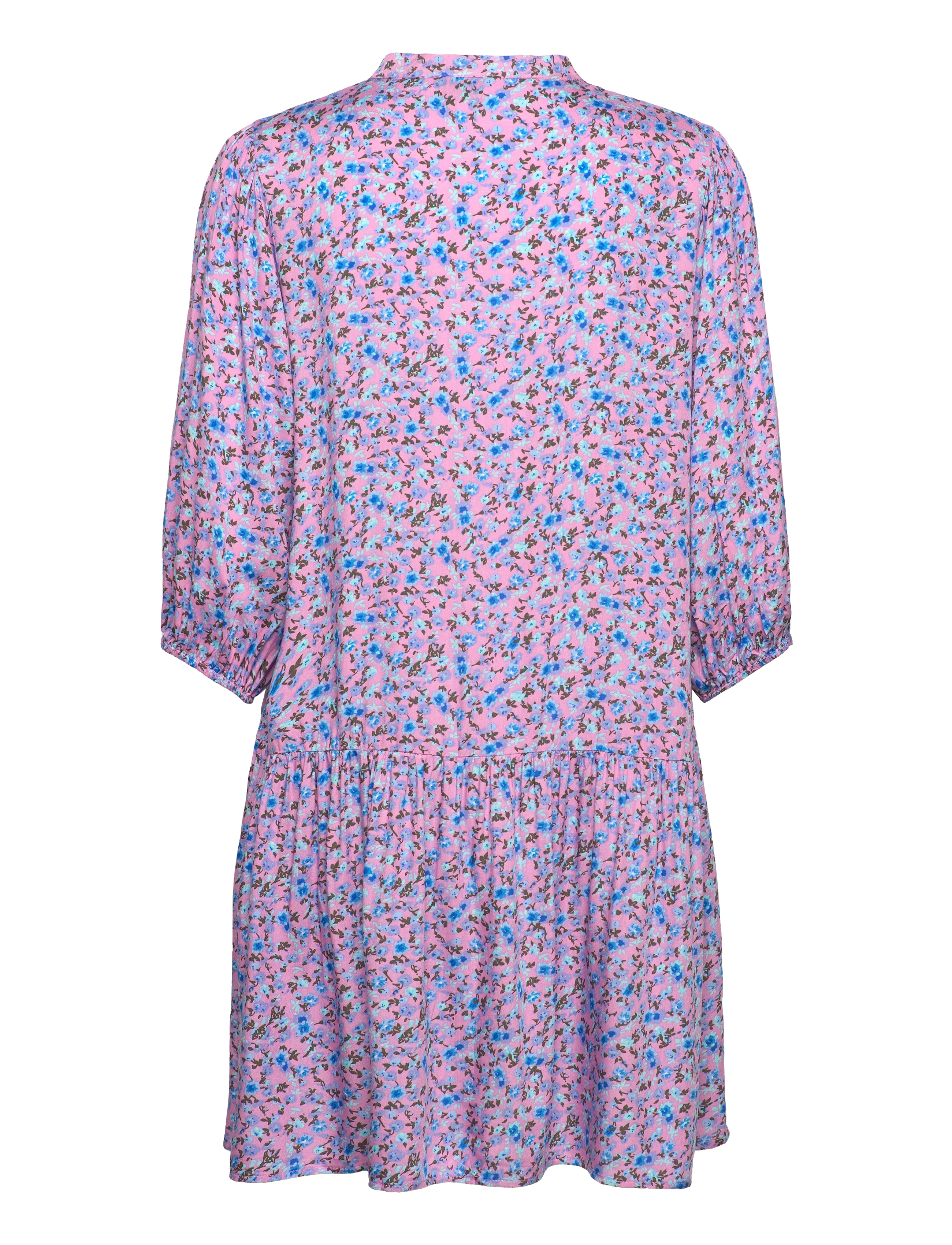 Noella - Imogen Dress - short dresses - pink/blue flower - 1