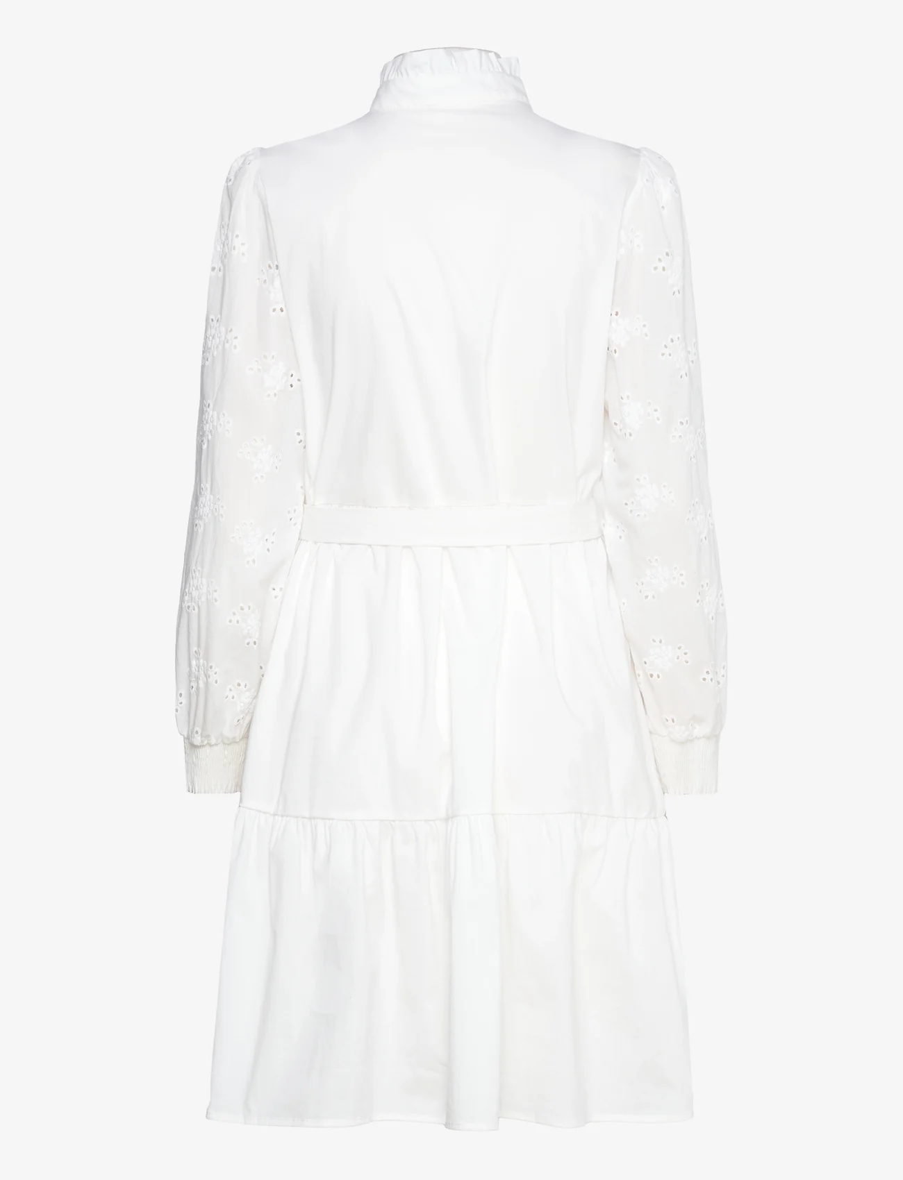 Noella - Rina Shirt Dress - marškinių tipo suknelės - white - 1