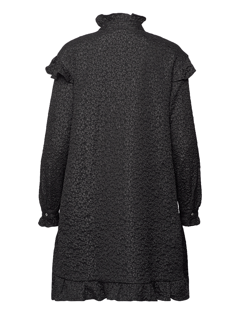 Noella - Reno Ruby Ruffle Dress - särkkleidid - black - 1