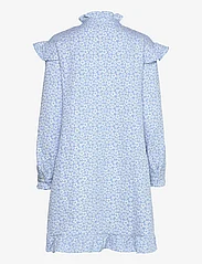 Noella - Reno Ruby Ruffle Dress - skjortekjoler - light blue - 1