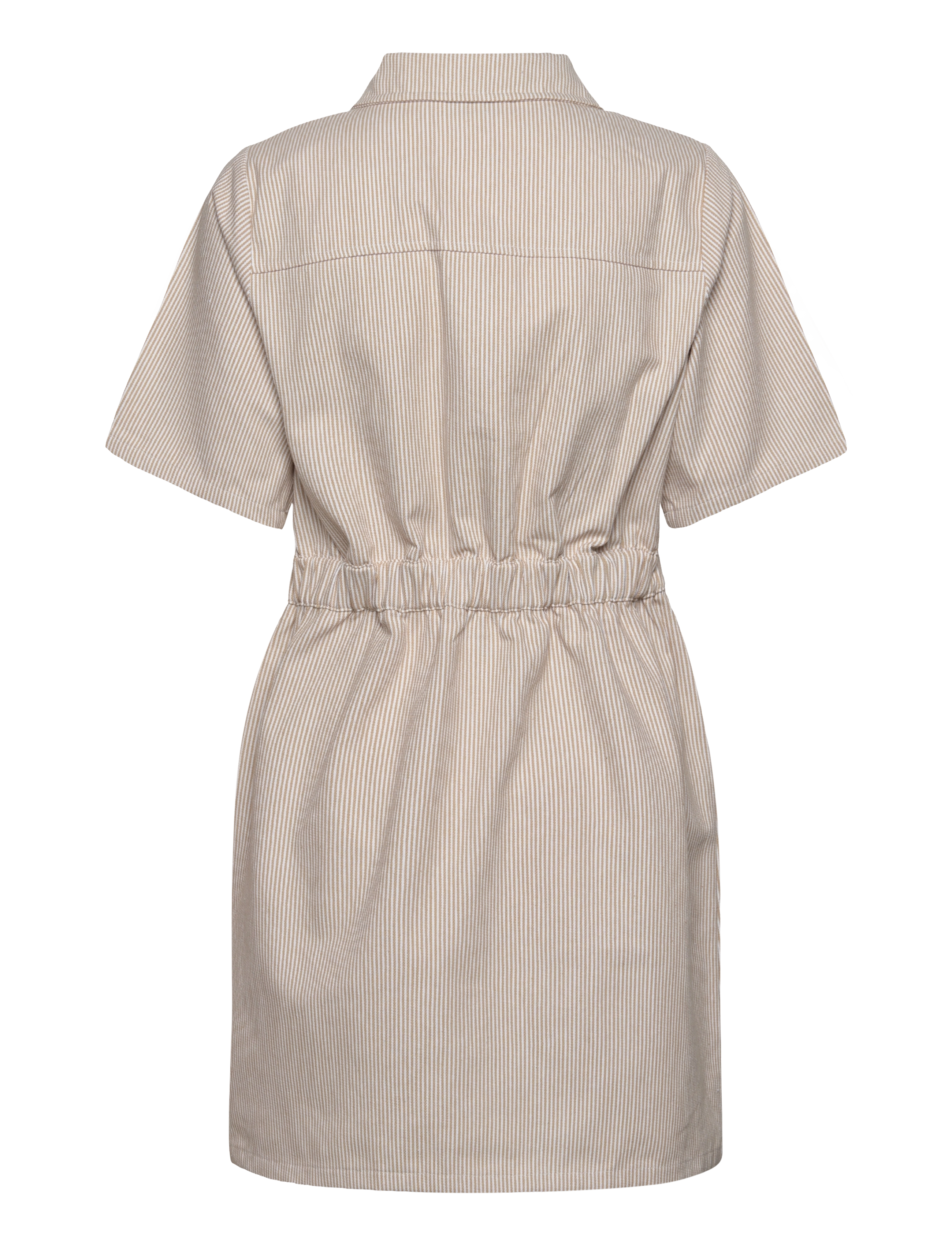 Noella - Benita Dress - hemdkleider - beige/white - 1