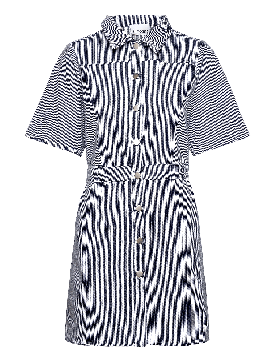 Noella - Benita Dress - hemdkleider - light blue - 1