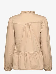 Noella - Matti Blouse Poplin - langermede bluser - sand - 1