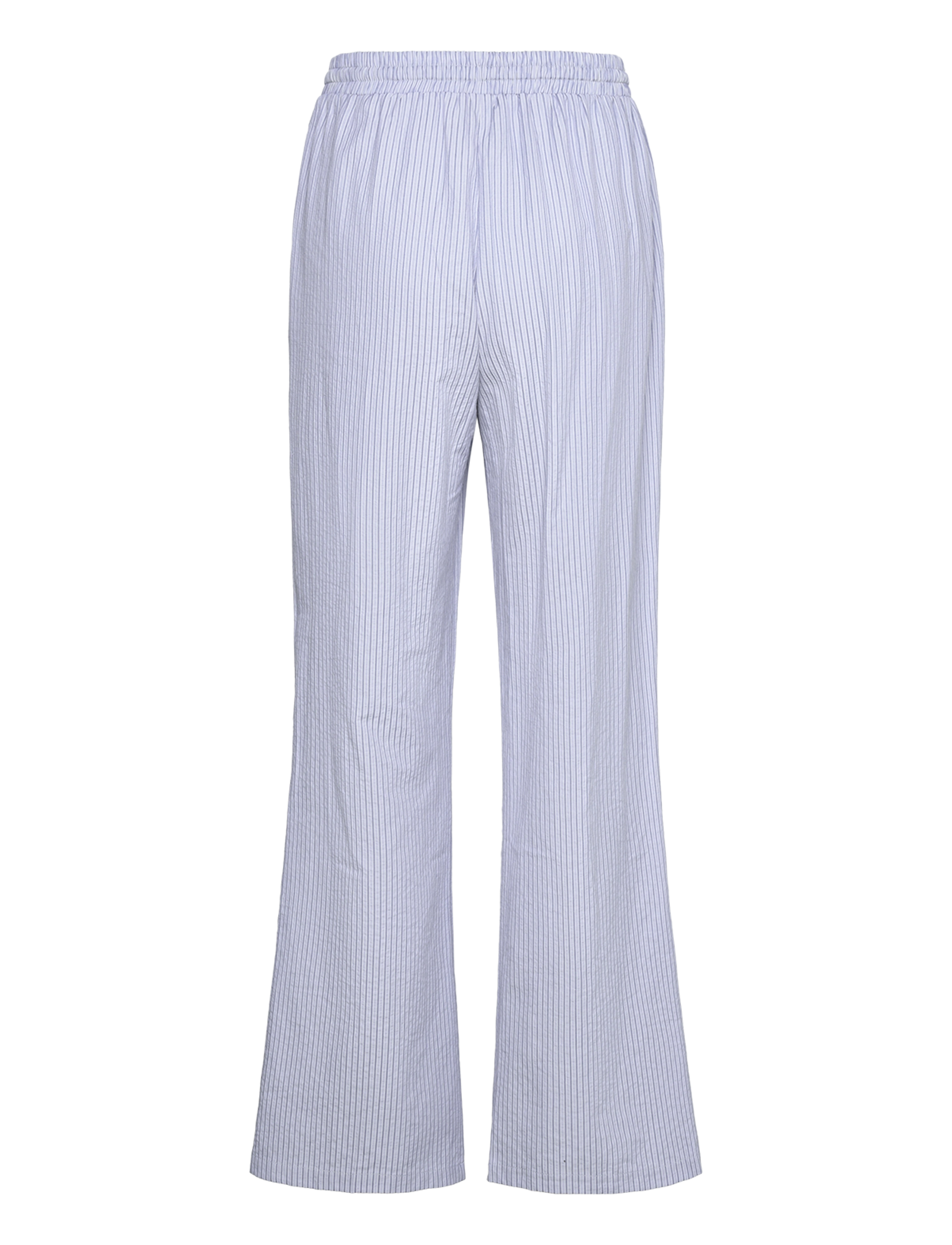 Noella - Rani Pants - laia säärega püksid - light blue stripe - 1