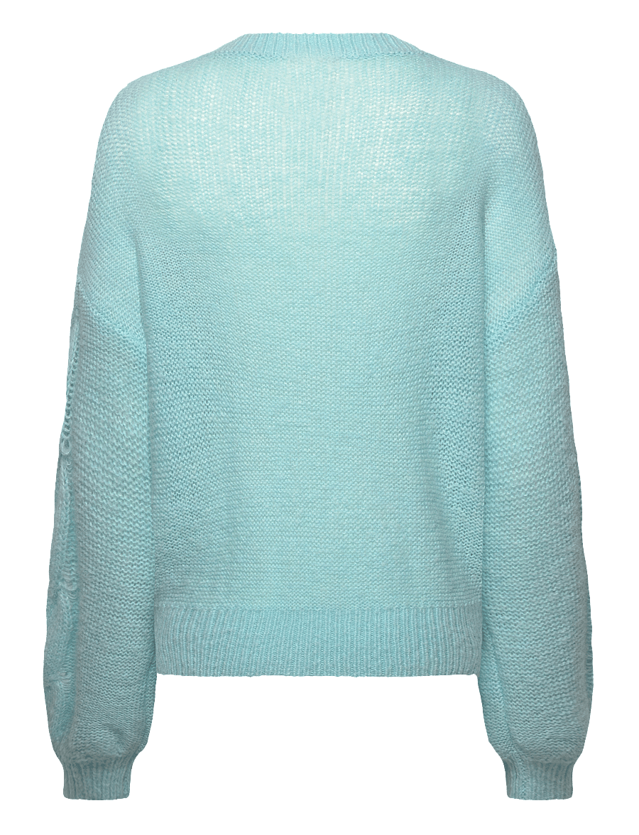 Noella - Karessa Knit - jumpers - daydream blue - 1