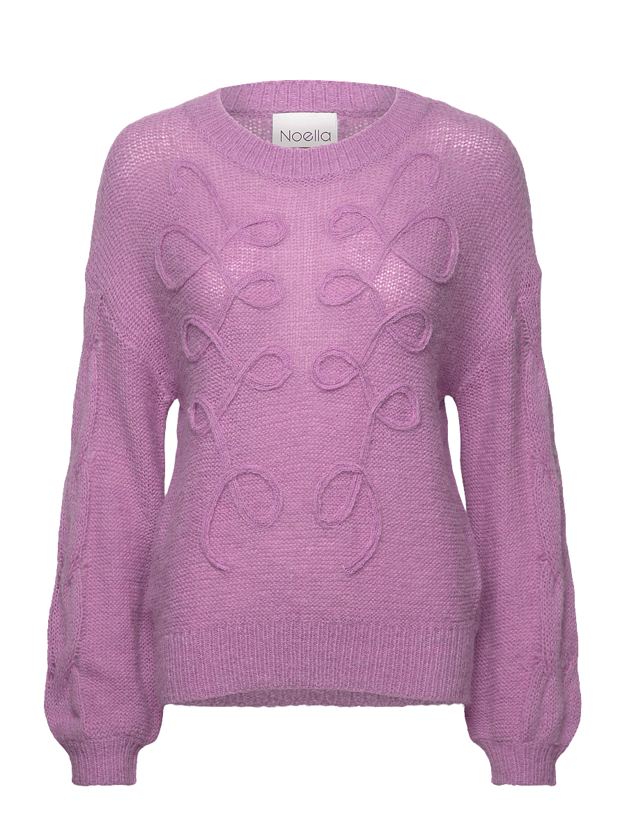 Noella - Karessa Knit - striktrøjer - orchid pink - 0
